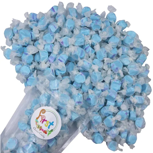Miniatura 39 de Variedad de caramelos gourmet de agua salada (Patriótico americano rojo blanco azul, 1 libra)