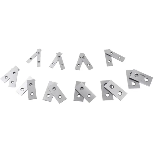 Miniatura 5 de Accusize Industrial Tools 1/8 '' de grosor 10 pares de juegos paralelos de precisión, 3 '' de longitud, EG10-1403