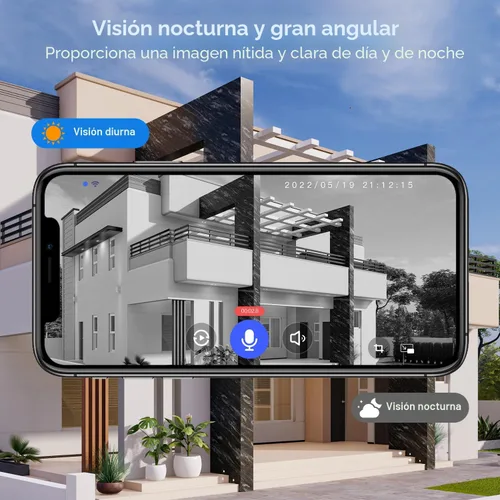 Miniatura 5 de Guggre Cámara de timbre de video inalámbrico 1080P, visión nocturna, almacenamiento en la nube (se vende por separado), solo Wi-Fi de 2.4 GHz