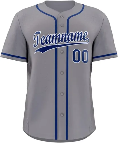 Miniatura 20 de Camisetas de béisbol personalizadas para hombres, mujeres, niños, camisetas con botones, personalizadas, número de nombre impreso o cosido