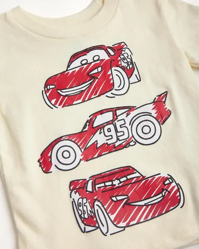 Miniatura 15 de Disney Conjunto de 2 piezas de camiseta y pantalones cortos de manga corta de Mickey Mouse Lightning McQueen Toy Story (12M-24M)