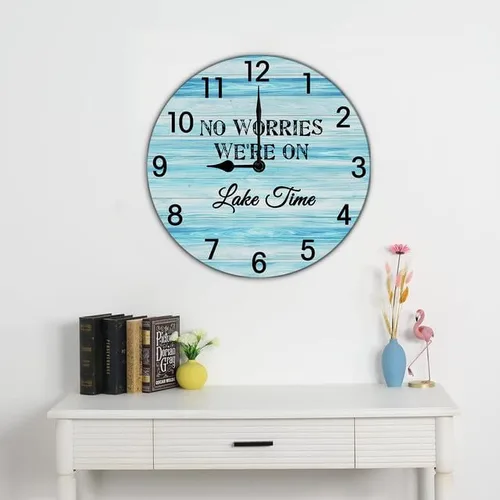 Miniatura 2 de Reloj de pared cristiano Way Maker Reloj milagroso para trabajador con cita religiosa, reloj de madera cristiano inspirador con frase inspiradora