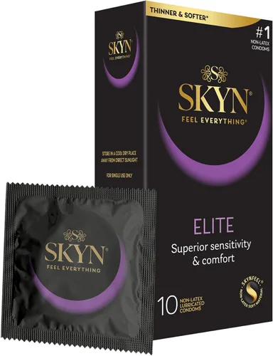 Miniatura 16 de SKYN Elite - Preservativos grandes – 36 unidades – Condones ultrafinos, lubricados sin látex, más largos y anchos para un ajuste más cómodo