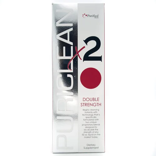 Wellgenix Puriclean X2 - Bebida desintoxicante, tecnología de limpieza instantánea, formulada específicamente con dos mezclas exclusivas patentadas