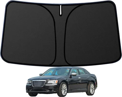 Miniatura 70 de Civic - Parasol para parabrisas Honda Civic 2022-2024 2025 (no para Honda 2022 Sport), visera frontal gruesa plegable 1:1, mantiene tu automóvil más