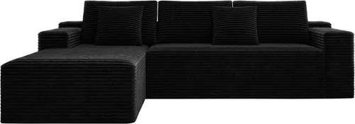 Miniatura 5 de 68.9" Sectional Couches, Upholstered Modular Compressed Couch, Plush Corduroy Fabric, 2PC Free Combination, No Assembly Required for Living