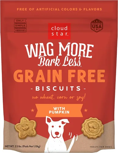 Miniatura 12 de Cloud Star Wag More Bark Less Crunchy - Golosinas para perros sin granos, sabores surtidos, caja de 14 onzas