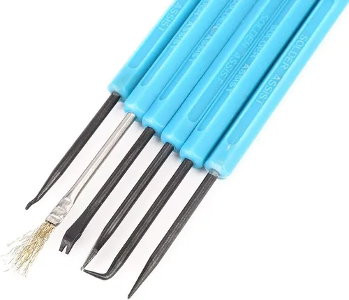 Miniatura 6 de Kit de accesorios de soldadura para soldadura y fundente, herramienta auxiliar de soldadura de fundente, kit de herramientas de asistencia