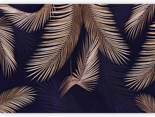 Miniatura 14 de artgeist Mural de pared Hojas tropicales de 79 x 55 pulgadas, papel tapiz no tejido, decoración de pared, impresión fotográfica, diseño de imagen