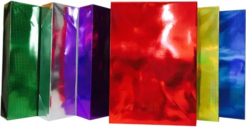 Miniatura 2 de Cajas de regalo extra grandes + papel de seda, para manta, abrigo (6 cajas XL + pañuelo, multicolor)