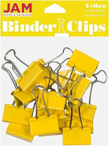 Miniatura 65 de Broches aprietapapeles JAM Paper®, Blanco