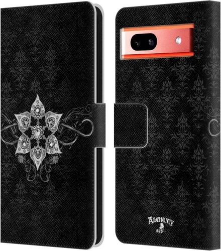 Miniatura 7 de Head Case Designs Funda de piel con licencia oficial de Alchemy Gothic 13 Dagger Illustration, compatible con Google Pixel 7a