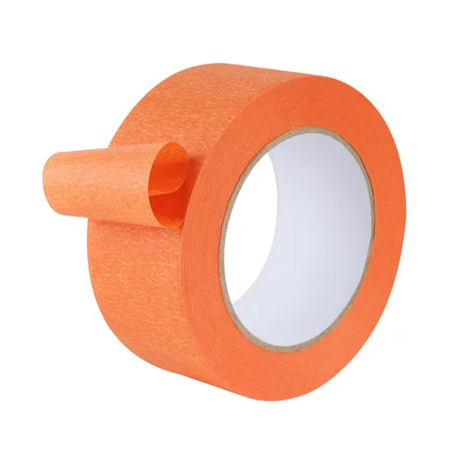 Lichamp Cinta adhesiva ancha para pintores naranja de 2 pulgadas, 1 cinta adhesiva mediana naranja, 1.95 pulgadas x 55 yardas