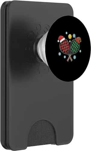 Miniatura 8 de Holiday Buffalo Plaid Christmas Padel Rackets Padel Lover PopSockets Adhesive PopGrip