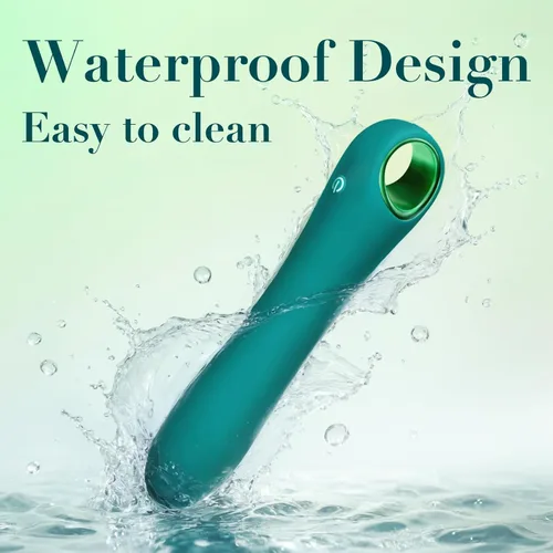 Miniatura 5 de Tuitionua - Consolador vibrador para punto G, con 10 modos de vibración, potente masajeador de silicona suave para la vagina, clítoris y 2-Verde