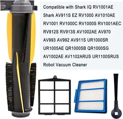 Miniatura 2 de Paquete de 12 piezas de repuesto para robot aspirador Shark AV911S EZ IQ R101AE (RV1001AE) IQ R101 (RV1001) UR1100SRUS AV1002AE AV1010AE RV100AE, 1
