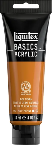 Miniatura 63 de Liquitex BASICS Pintura Acrílica, Botella de 400ml (13.5 oz), Blanco Titanio Titanio Blanco