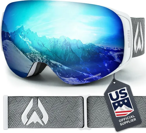 Miniatura 9 de Wildhorn Roca - Gafas de esquí para hombres y mujeres con protección antiempañamiento/arañazos 100% UV - Lente magnética - Gafas de nieve