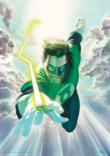 Miniatura 11 de MIGHTYPRINT DC Comics - Linterna verde - Arte de portada de cómic Origin Story - 80 aniversario - Arte de pared único de 17 x 24 pulgadas - No hecho
