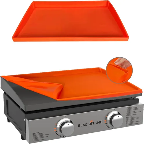 Miniatura 9 de Blackstone - Alfombrilla de silicona para plancha, resistente grado alimenticio, gris, 28 pulgadas