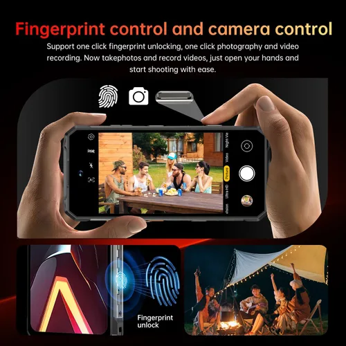 Miniatura 5 de 16PROMA X 32+1TB Rugged Armor Teléfono Celular Desbloqueado, Smartphone Pantalla HD 6.99" Android 15 Batería 22000mAh Teléfono Desbloqueado AI, Face