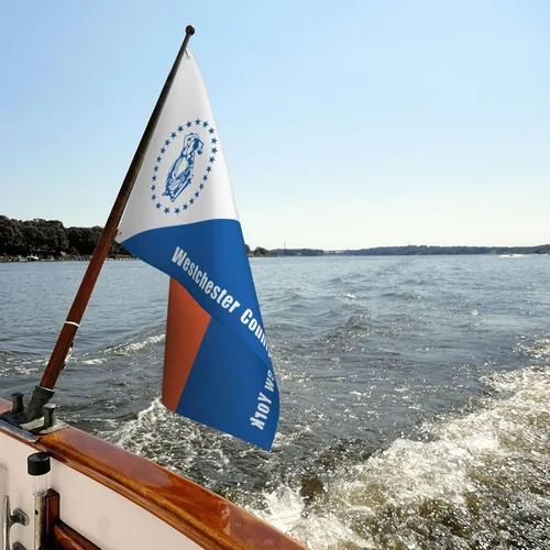 Miniatura 8 de Bandera del condado de Westchester, bandera de Nueva York, 3 x 5 pies, poliéster duradero de doble cara, divertida pancarta decorativa