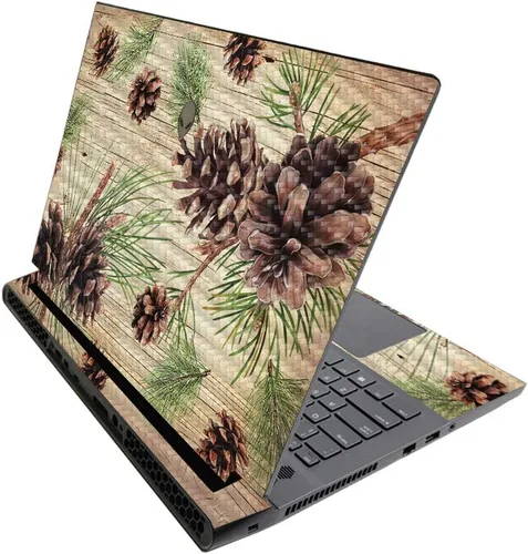 Miniatura 646 de MightySkins - Skin brillante con purpurina para Alienware M17 R3 (2020) y M17 R4 (2021) - Diversión de los años 90 Acabado duradero con purpurina
