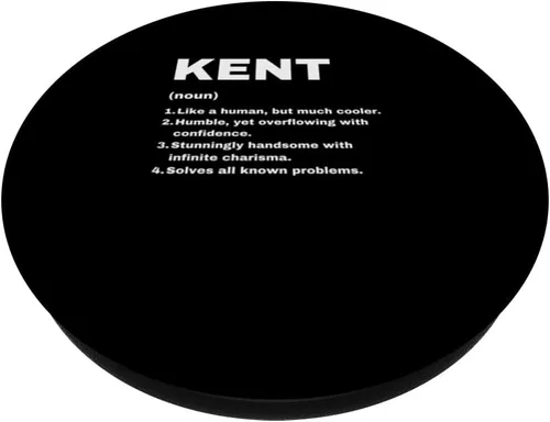 Miniatura 2 de Kent Custom Name Definition Funny Birthday Idea PopSockets Adhesive PopGrip