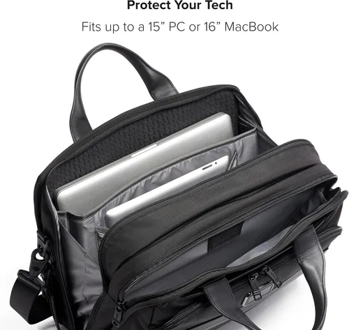 Miniatura 2 de TUMI - Alpha Organizer Brief - Laptop Briefcase for Commute or Travel - Fits Up to 15" Laptop - Removable Shoulder Strap