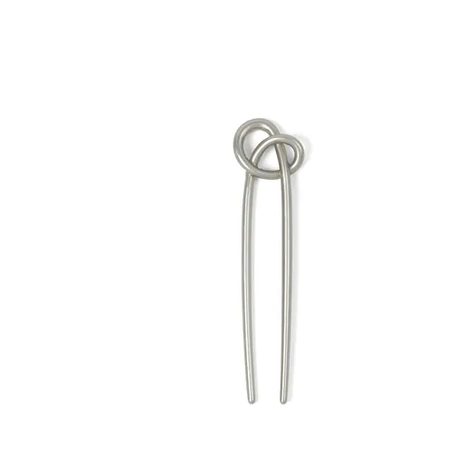 Miniatura 8 de The Hair Edit Horquilla Francesa Sleek Chignon, Elegante Accesorio de Cabello de Metal Dorado para Moños, Giros Franceses y Peinados Recogidos, Oro