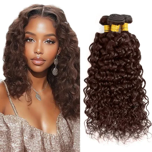 Miniatura 142 de Color 30 paquetes de cabello humano marrón onda del cuerpo paquetes 8 10 12 pulgadas brasileño virgen Remy extensiones de cabello humano doble trama