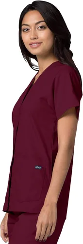 Miniatura 3 de Adar Universal Scrubs for Women - Snap Front Scrub Top