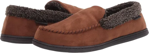 Miniatura 7 de Dearfoams Men's Eli Microfiber IndoorOutdoor with Whipstitch Detail Suede Moccasin Slipper