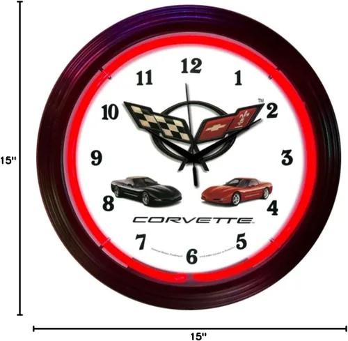 Miniatura 2 de Corvette C5 - Reloj de neón