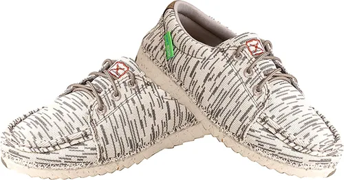 Twisted X Tenis casuales Zero-X para niños, zapatos de lona sin cordones para niños y niños pequeños, Marrón, 0 Little Kid