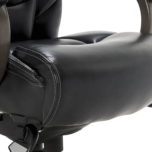 Miniatura 7 de La-Z-Boy Delano - Silla de oficina de cuero reconstituido, alta, para ejecutivos