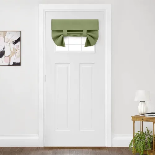Miniatura 92 de HOMEIDEAS Cortinas Opacas para Aula para Puerta Principal, Cubierta de Ventana de Puerta de Aula, Persianas de Privacidad con Aislamiento Térmico