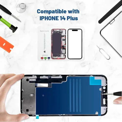 Miniatura 3 de Reemplazo de pantalla para iPhone 14 Plus, reemplazo de vidrio compatible con iPhone 14 Plus de 6.7 pulgadas, kit de reparación de pantalla