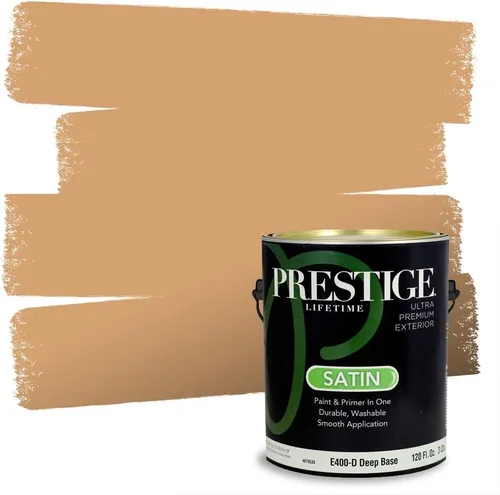 Miniatura 65 de PRESTIGE Pintura exterior e imprimación en uno, bronceado Aberdeen, plano, 1 galón