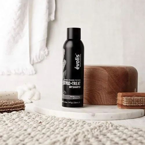Miniatura 6 de EVOLIS Style & Treat Champú seco para volumen y textura, polvo de textura ligera para cabello graso, cuidado del cabello limpio y productos