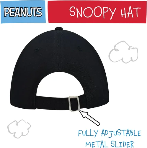Miniatura 4 de Concept One Peanuts Snoopy Dad Hat, Adult Baseball Cap with Curved Brim