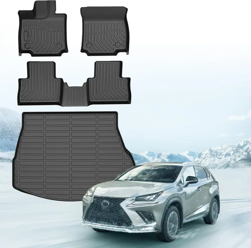 Miniatura 22 de Sunsdrew Alfombrillas TPE para todo tipo de clima, ajuste personalizado para Subaru Crosstrek 2018-2023/Impreza 2017-2023, negro, juego de 4 piezas