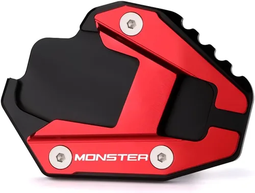 Para Monster 797 2017 ~ 2018 Monster 821 2018~2021 Monster 937 2021~2023 Monster 1200 2019~2021 Soporte lateral CNC de motocicleta Soporte lateral