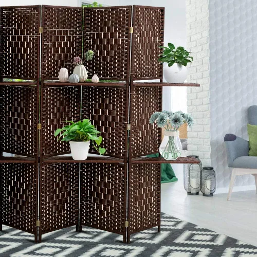 Miniatura 6 de Divisores de habitación y pantallas plegables de privacidad, 6 paneles de 71 pulgadas de alto, divisor de separación de habitación portátil con 2