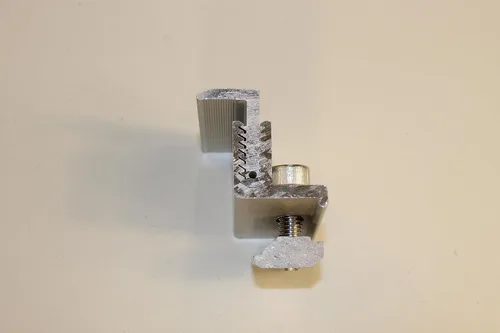 Miniatura 7 de Kit de montaje de panel solar de techo de estaño para 2 paneles solares, con abrazaderas, montaje en techo de estaño y rieles de aluminio de 88