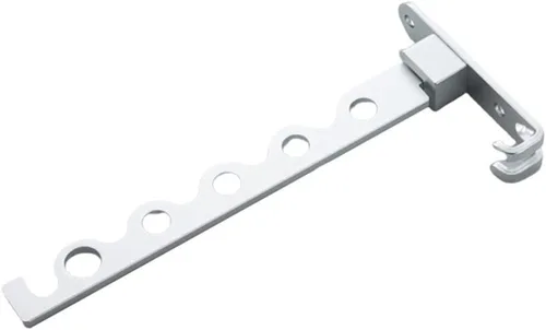 Miniatura 6 de Colgador de ropa plegable montado en la pared Perchero retráctil (D)