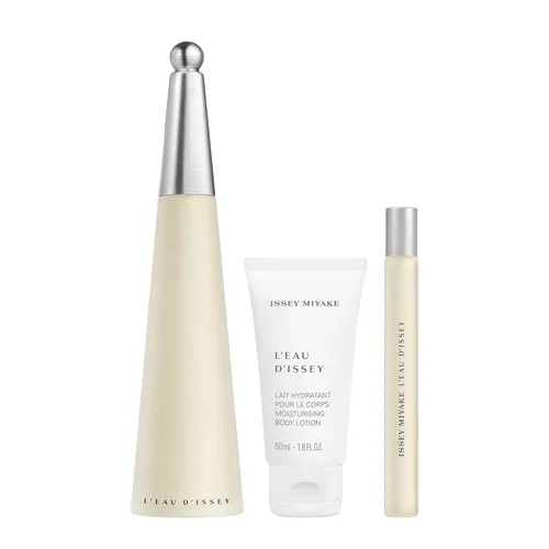 Miniatura 2 de Issey Miyake L'Eau d'Issey Eau de Toilette - Set de fragancias navideñas para mujer, incluye Eau de Toilette (3.4 fl oz), loción corporal hidratante
