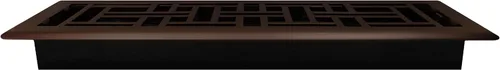 Miniatura 5 de Decor Grates Registro de suelo oriental AJH414-RB, 4 x 14 pulgadas, acabado de bronce frotado bronce (Rubbed Bronze Finish)