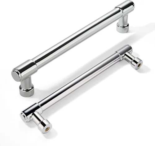 Miniatura 105 de khtumeware - Juego de 2 tiradores grandes para gabinete, diámetro 1-3/4 pulgadas, zinc resistente, para cajones, puertas y tocadores, color latón