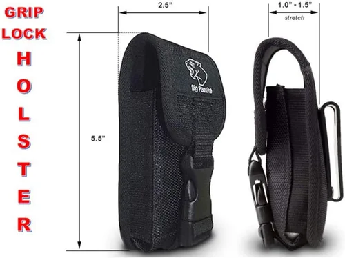 Miniatura 5 de Funda de bloqueo de agarre para motocicleta para BigPantha Grip Lock (y imitaciones de construcción similar). Funda de nailon totalmente probada que